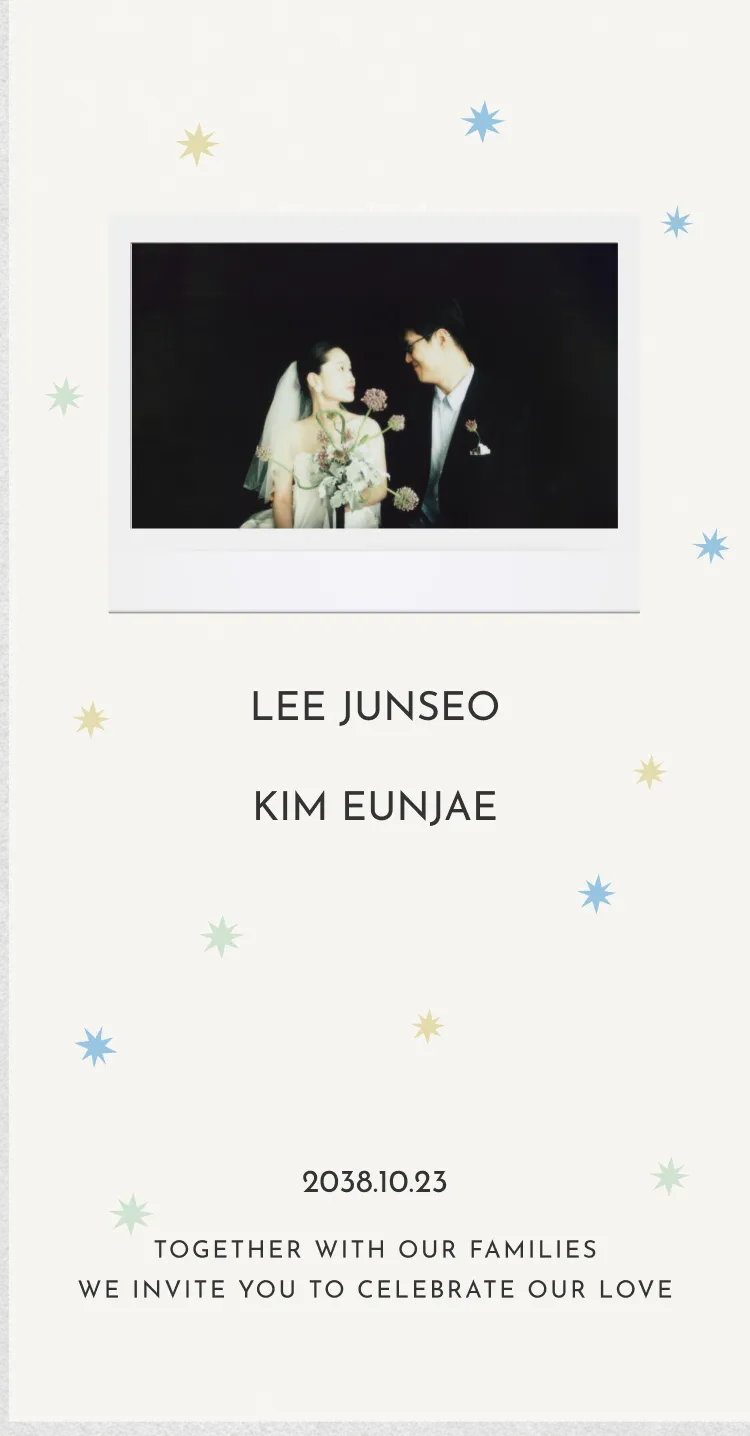 [모바일청첩장] Polaroid